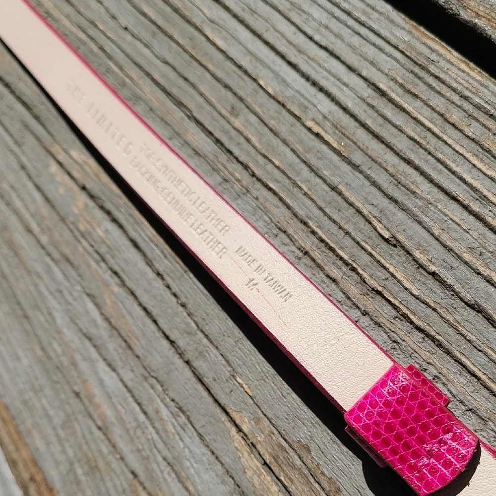 The Limited Pink Belt‎ Slim Casual Accessory